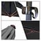California Umbrella 8.5' Bronze Aluminum Cantilever Patio Umbrella, Sunbrella Black 194061337875 - alternate 3
